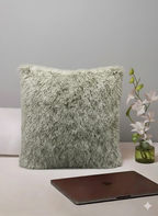 2 pcs set Decorative Throw Pillows Covers With Long Fur