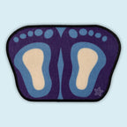 GripStep Anti-Slip Door Mat foot design (40 × 60 cm)