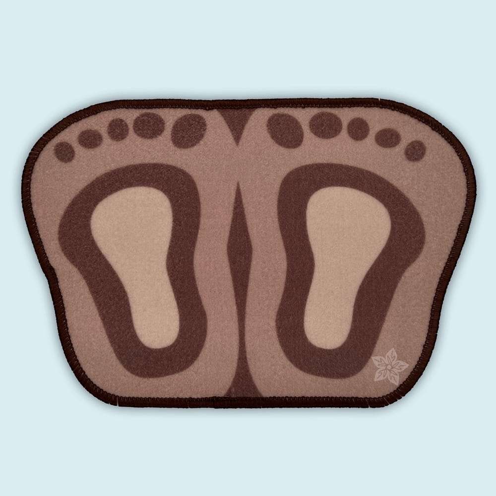 GripStep Anti-Slip Door Mat foot design (40 × 60 cm)