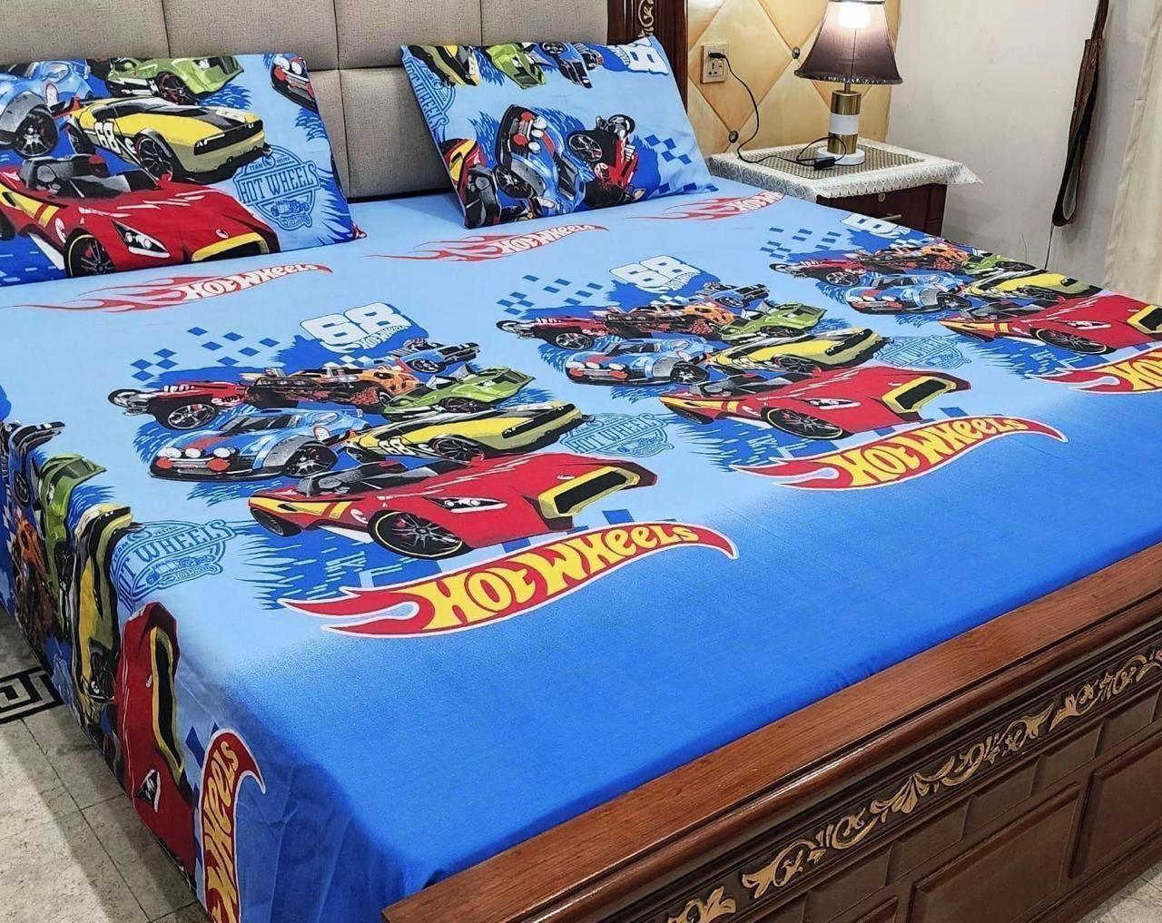 3 PCS PURE COTTON BEDSHEET