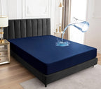 Premium king size waterproof mattress protector with 10 inch deep pocket