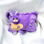 Soft Plush Teddy Baby Pillow Cushion Cover – 10×16 Inches | Cute Kids Room Décor Pillow