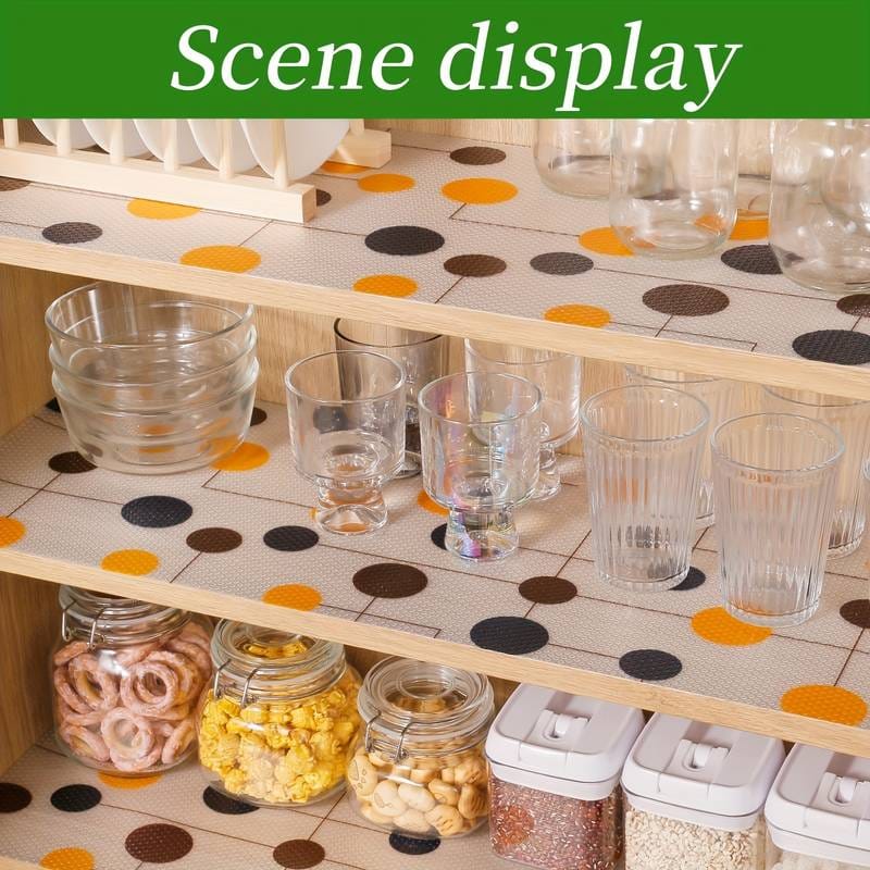 Kitchen Mat EVA Food Grade Multipurpose Washable Anti Slip Mat/Sheet for Fridge, Shelf Liners for Kitchen Shelves, Table, Kitchen Drawer mat - 200 x 45 cm