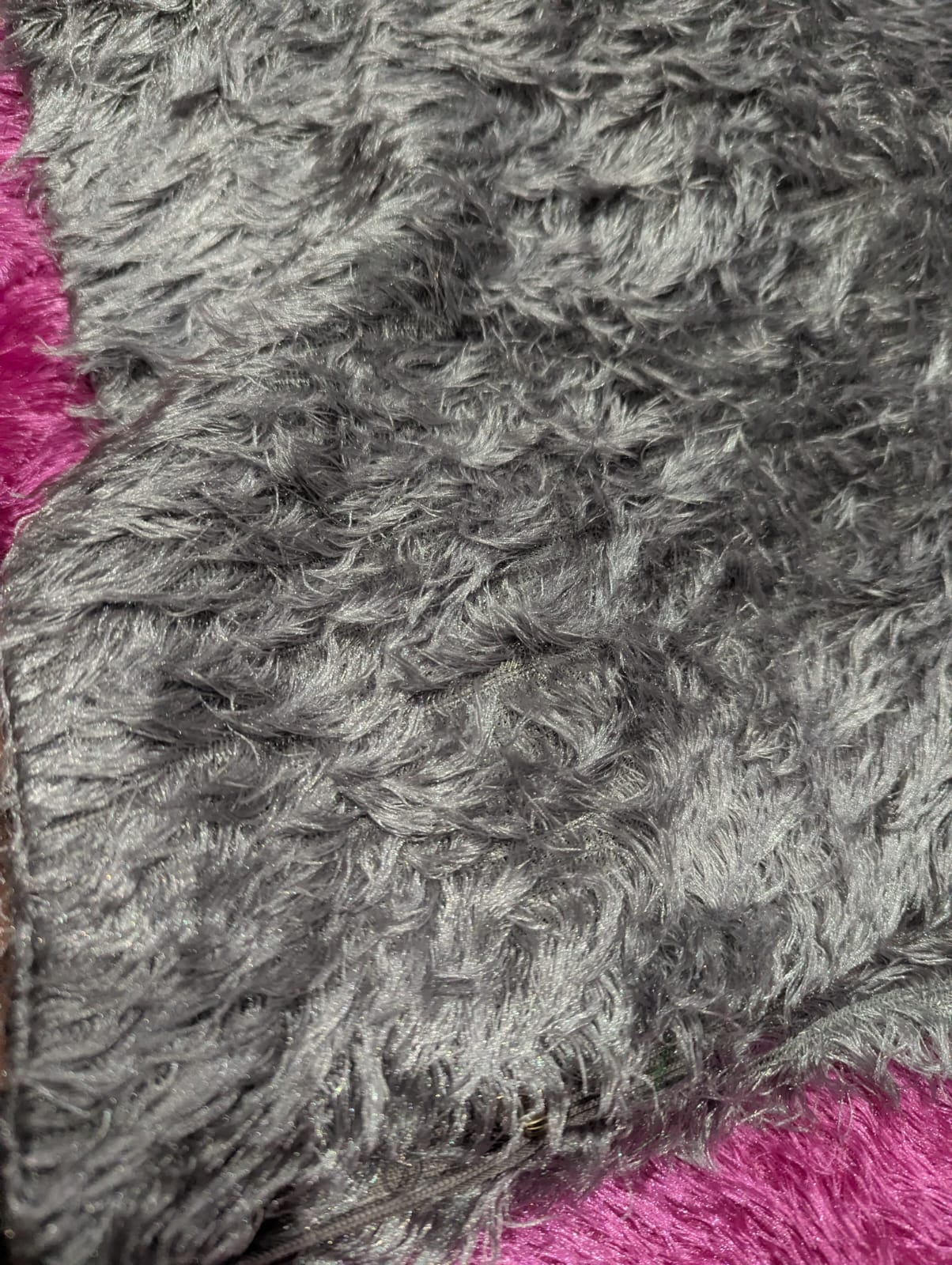 2 Pcs Set Luxury Fluffy Faux Fur Cushion Covers for Sofa & Home Decor