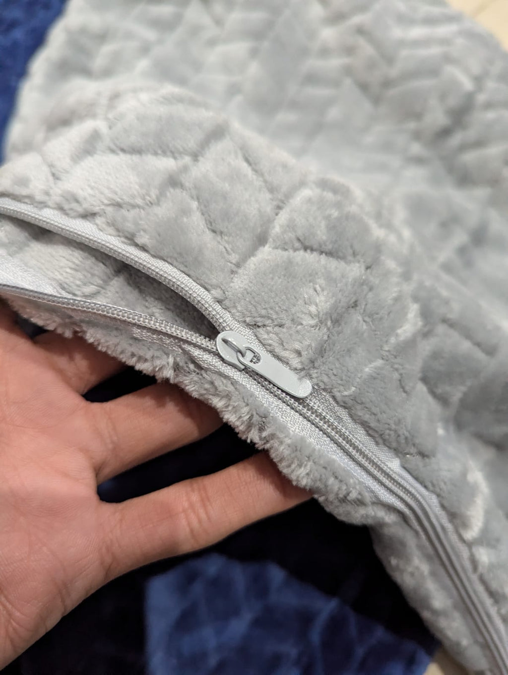 2 pcs set Soft Velvet Textured Cushion Cover – Premium Decorative Throw Pillow for Sofa & Living Room