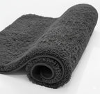 Microfibre Bath Mat, 2cm Super Thick, Super Absorbent Bathroom Rug 40x60cm