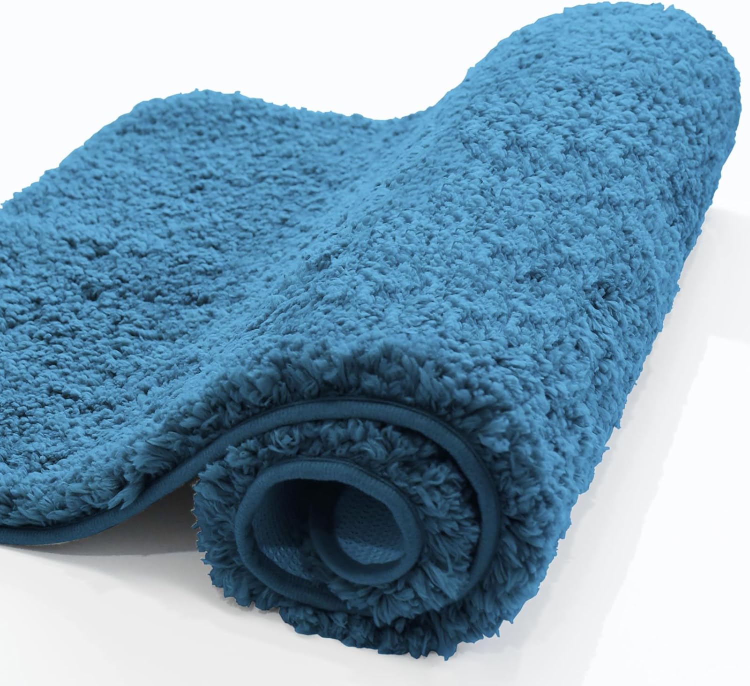 Microfibre Bath Mat, 2cm Super Thick, Super Absorbent Bathroom Rug 40x60cm