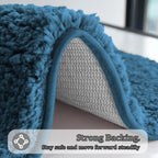 Microfibre Bath Mat, 2cm Super Thick, Super Absorbent Bathroom Rug 40x60cm
