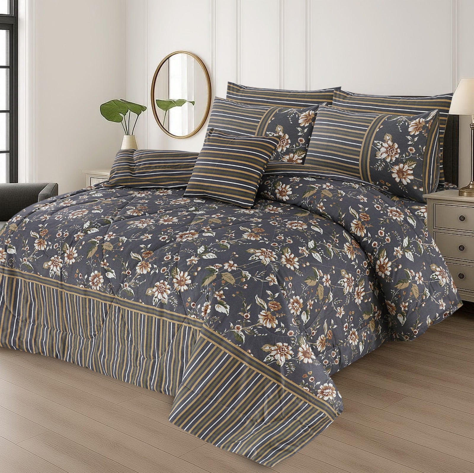7 PCS COMFORTER SET