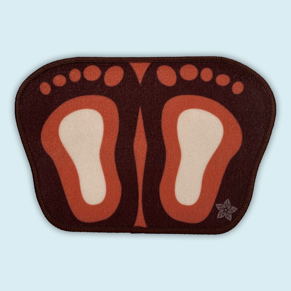 GripStep Anti-Slip Door Mat foot design (40 × 60 cm)
