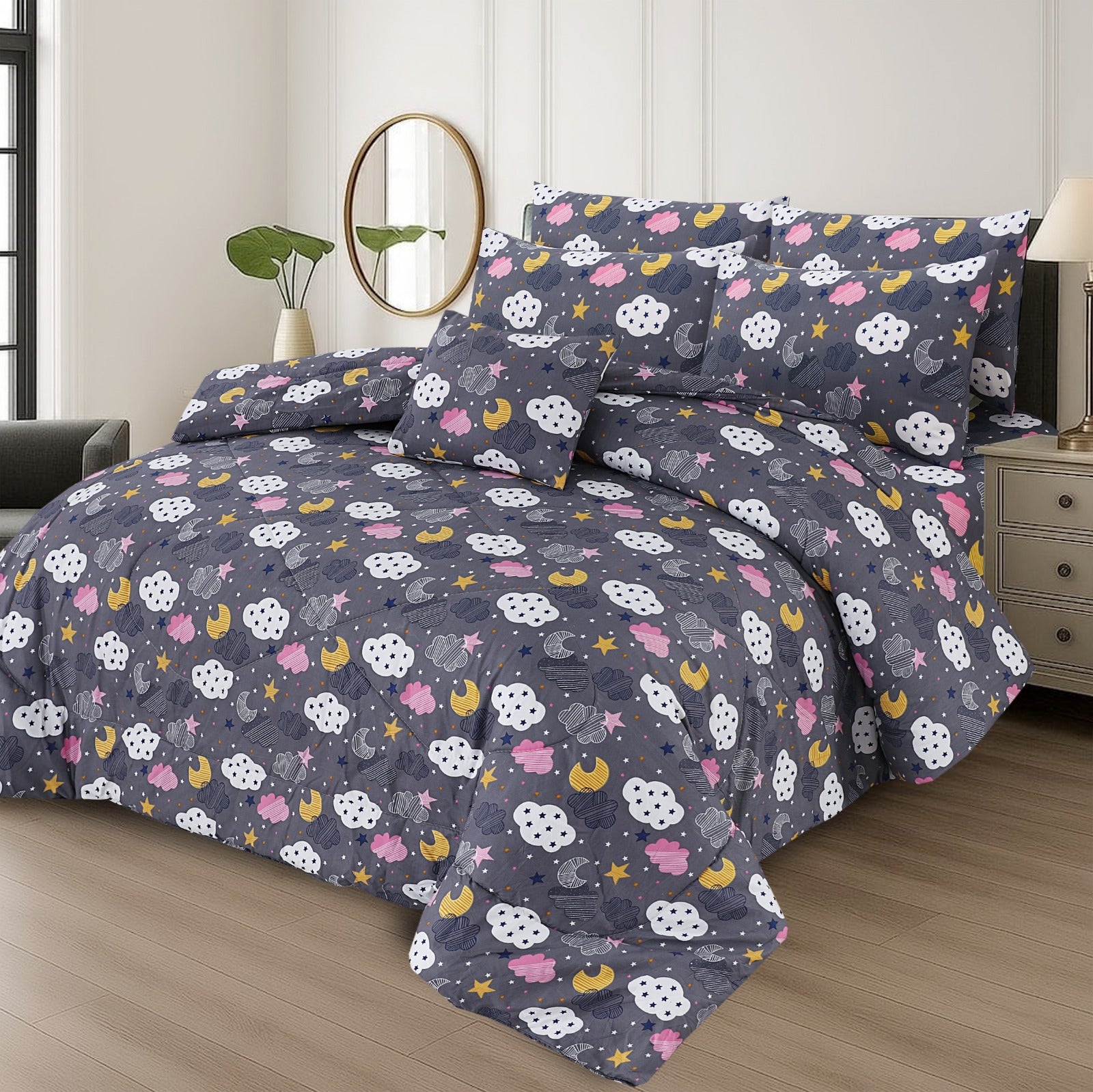7 PCS COMFORTER SET
