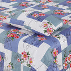 3-PCS Floral Micro Cotton Bedsheet