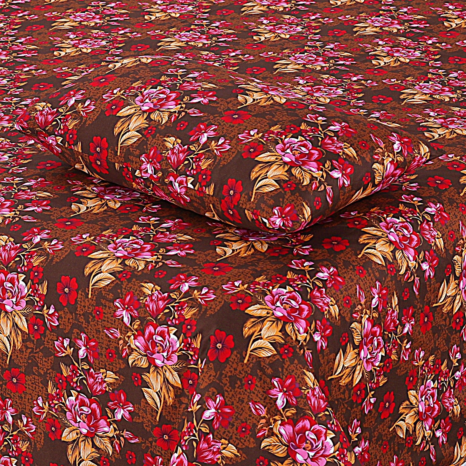 3-PCS Floral Micro Cotton Bedsheet