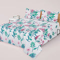 3-PCS Floral Micro Cotton Bedsheet