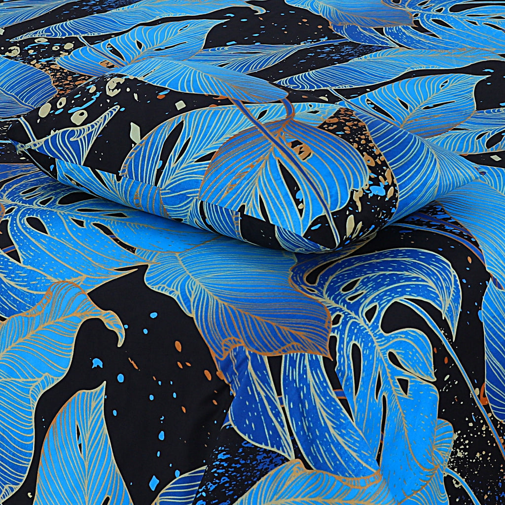 3-PCS Floral Micro Cotton Bedsheet