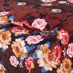 3-PCS Floral Micro Cotton Bedsheet