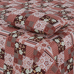 3-PCS Floral Micro Cotton Bedsheet