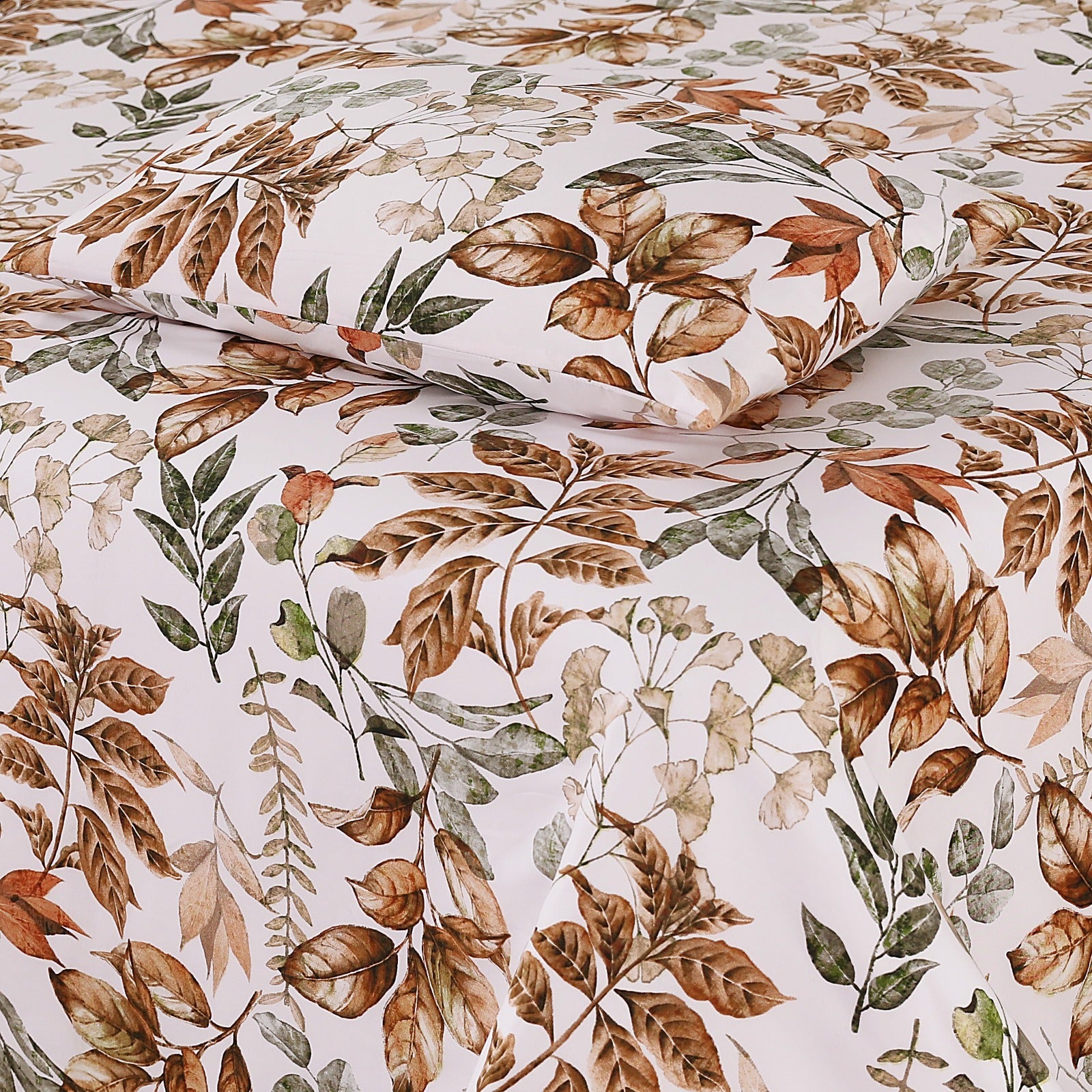 3-PCS Floral Micro Cotton Bedsheet