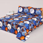3-PCS Floral Micro Cotton Bedsheet