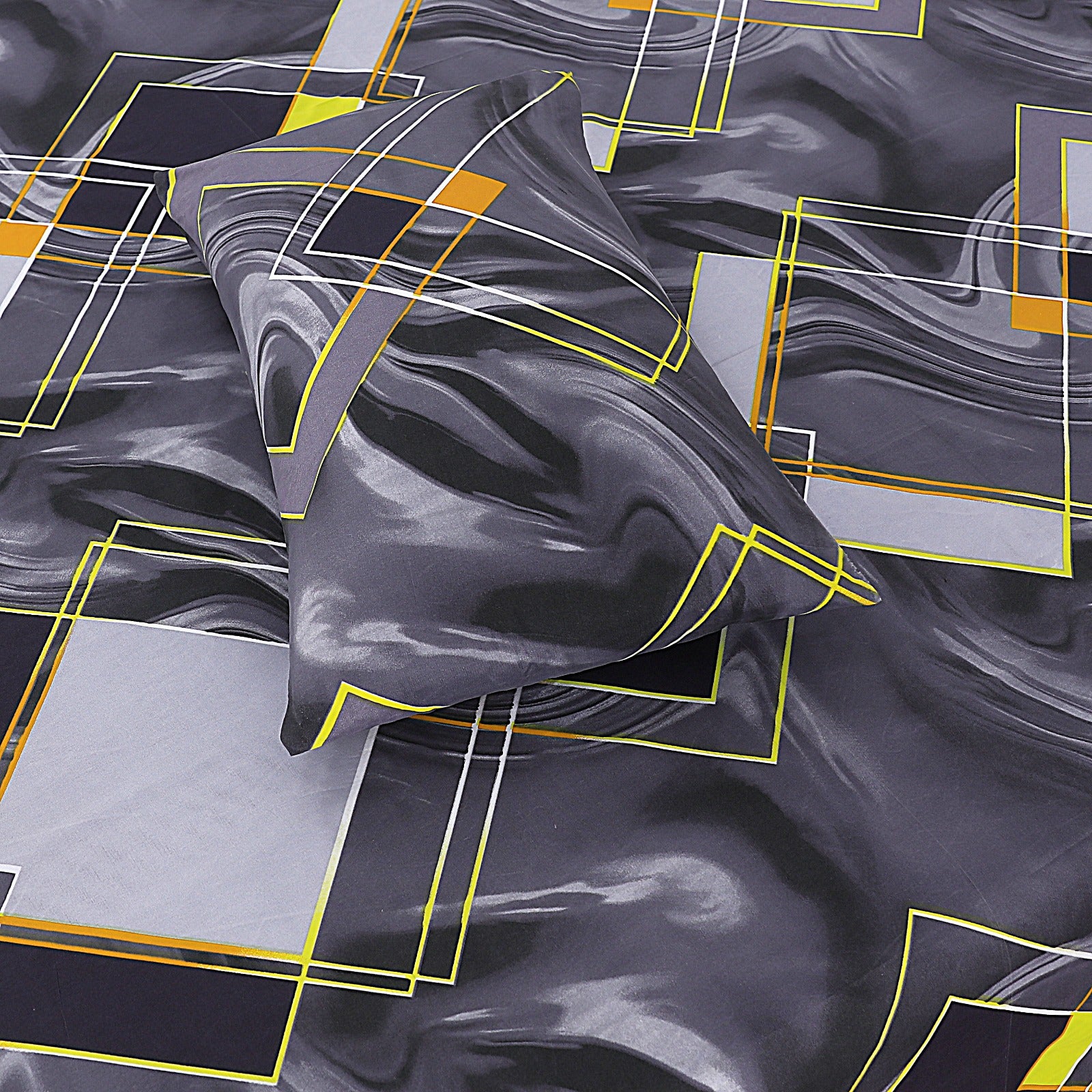 3-PCS Floral Micro Cotton Bedsheet