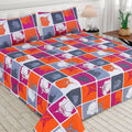 3-PCS Floral Micro Cotton Bedsheet
