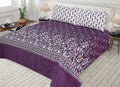3-PCS Floral Micro Cotton Bedsheet