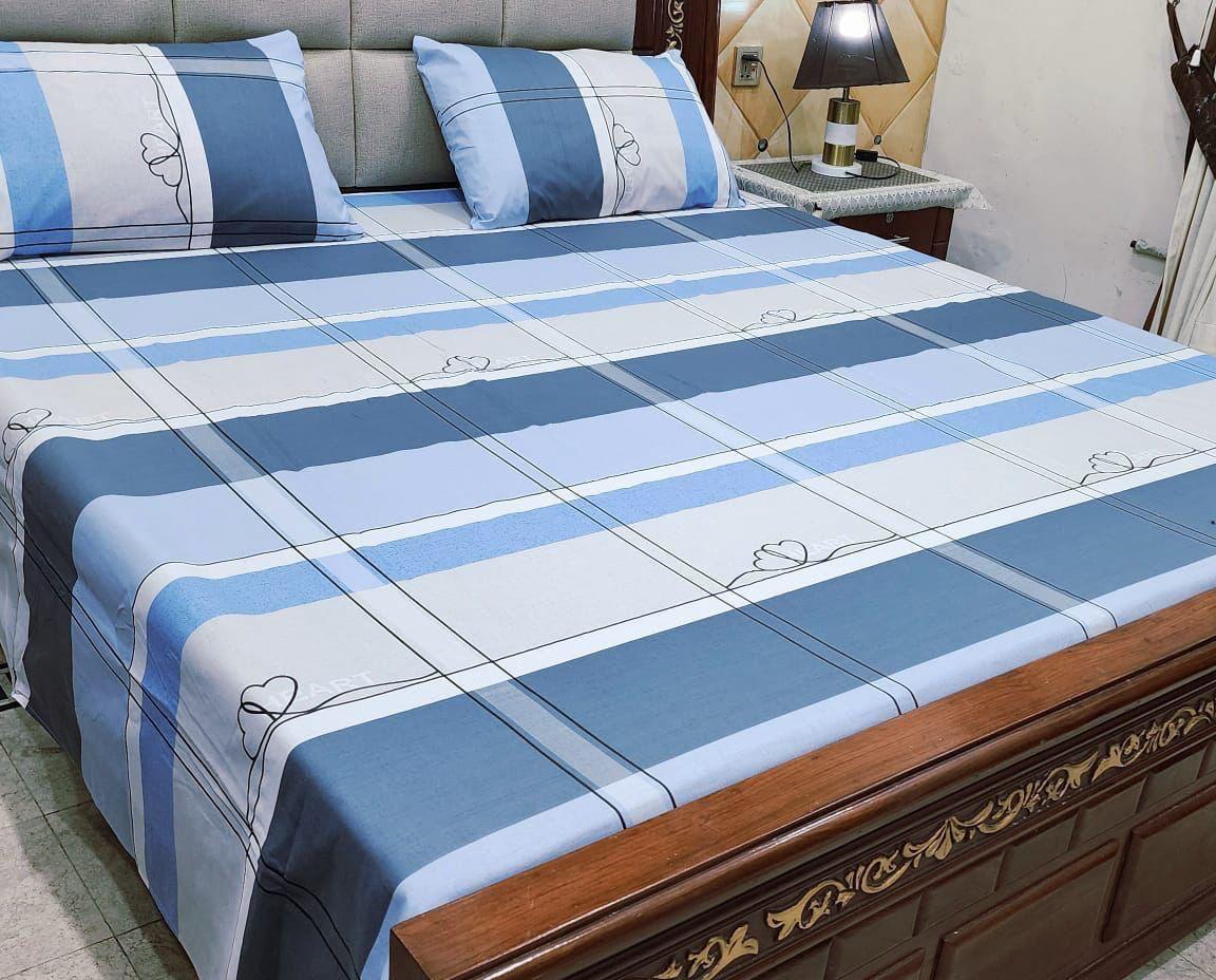 3 PCS PURE COTTON BEDSHEET