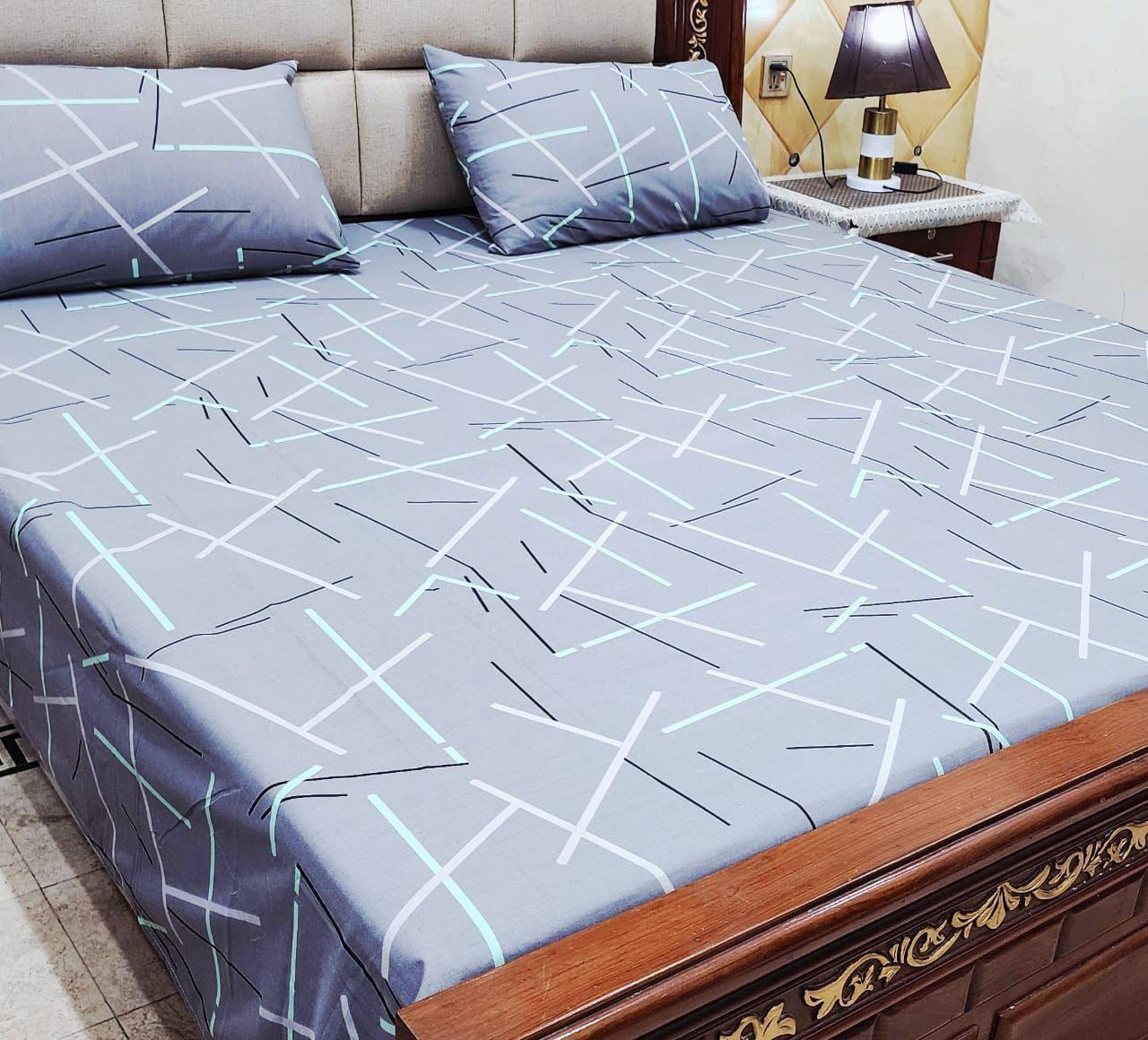 3 PCS PURE COTTON BEDSHEET
