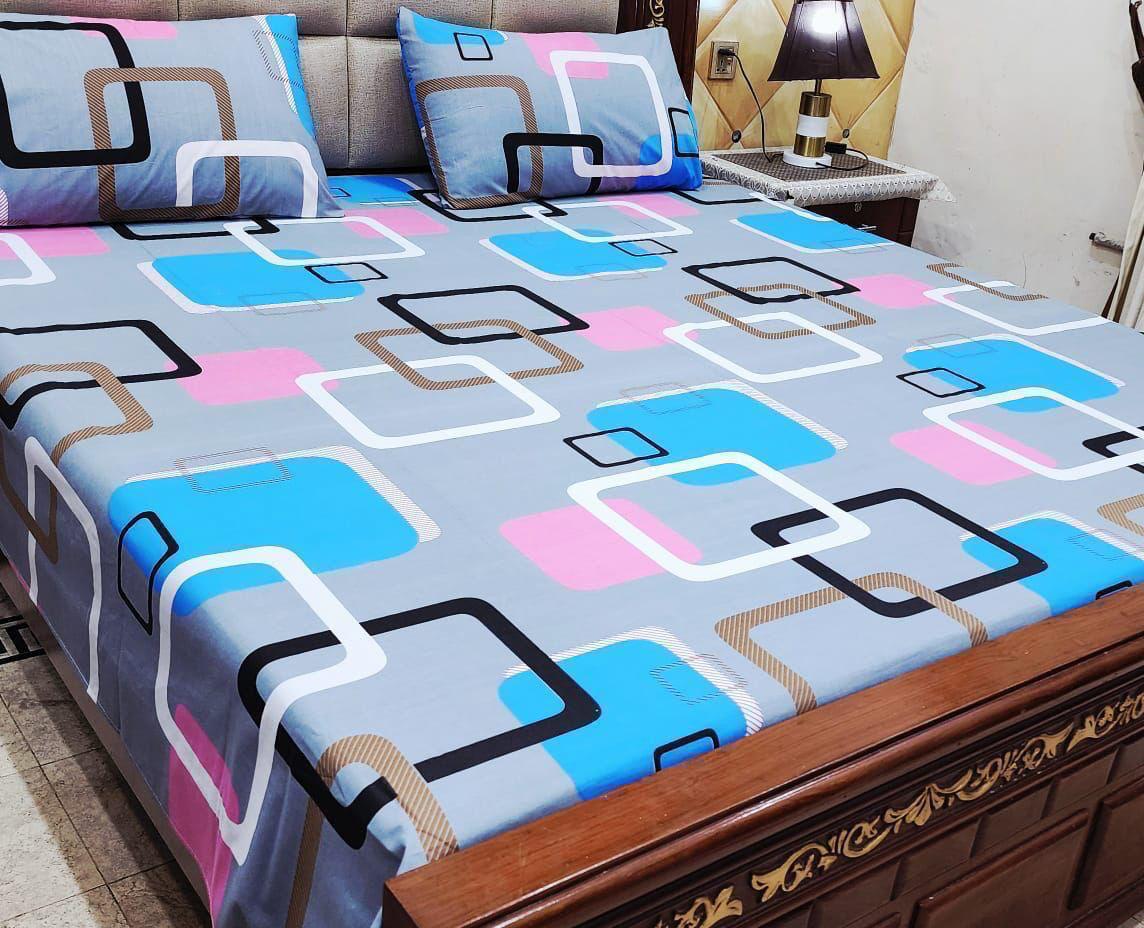 3 PCS PURE COTTON BEDSHEET