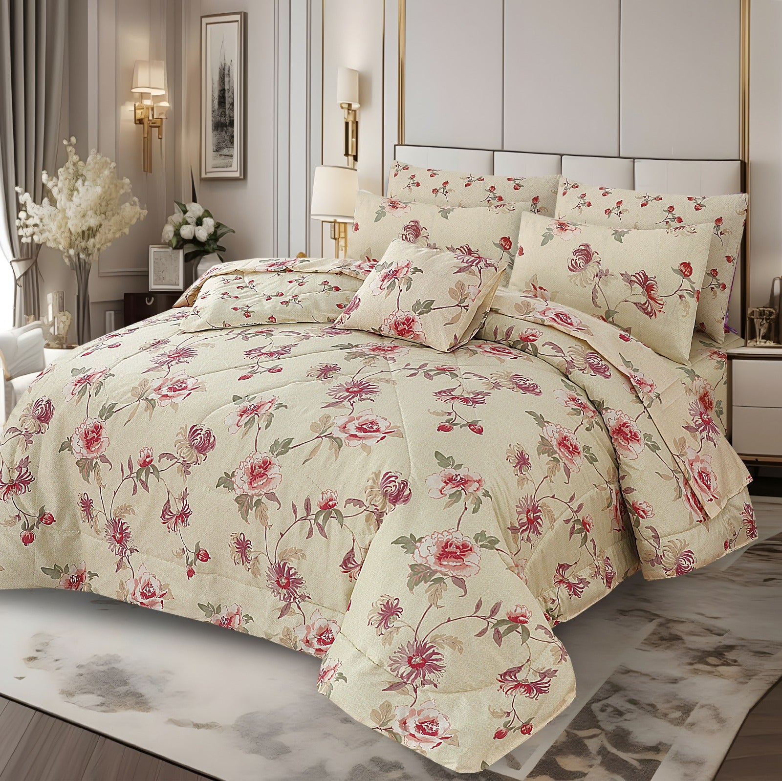 7 PCS COMFORTER SET