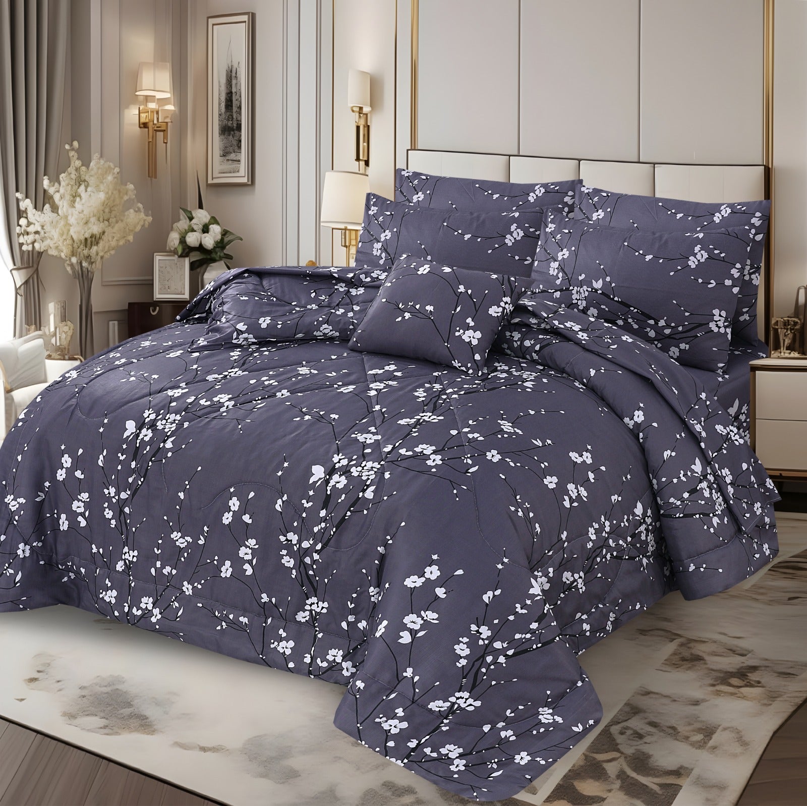 7 PCS COMFORTER SET