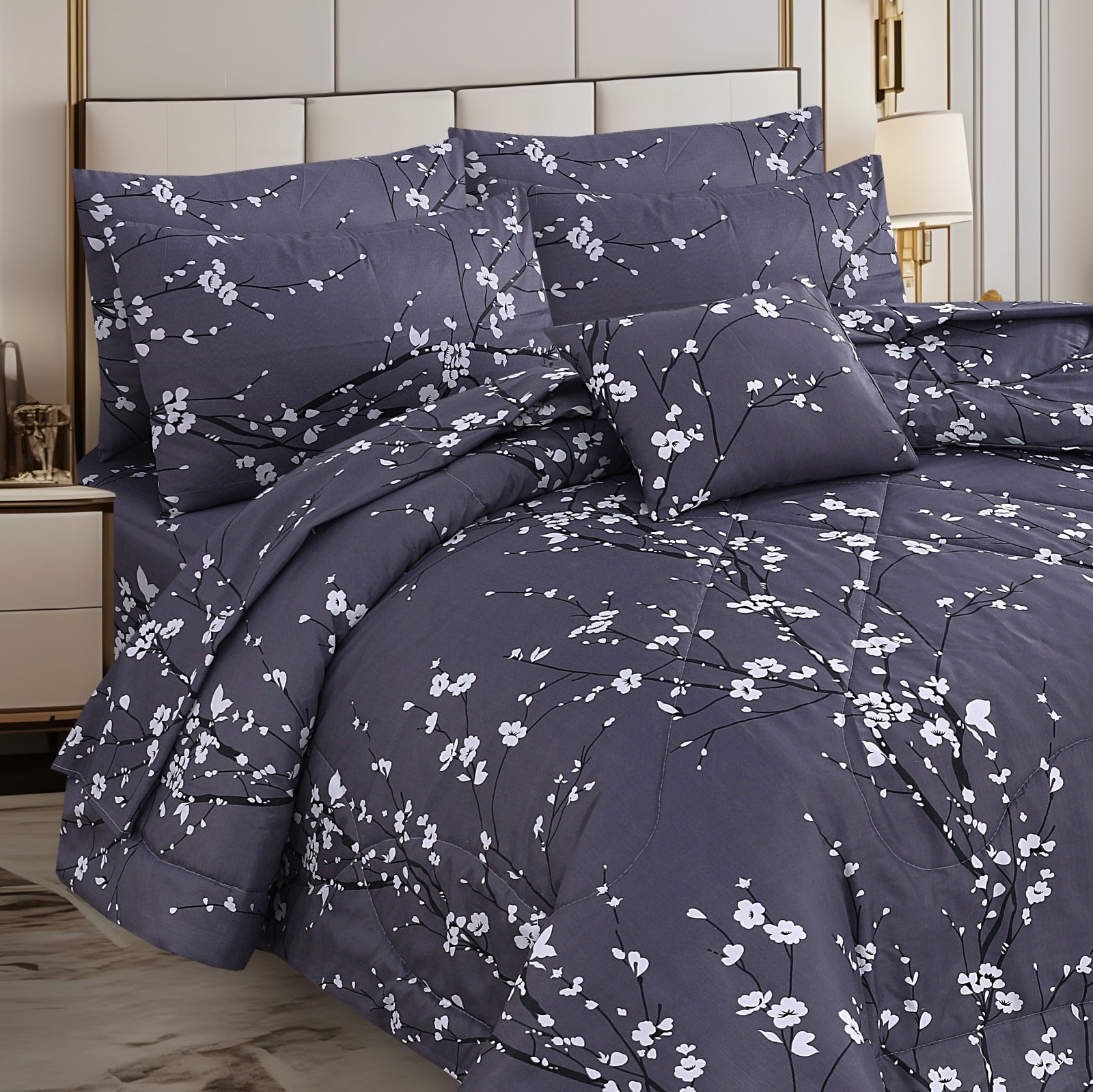 7 PCS COMFORTER SET