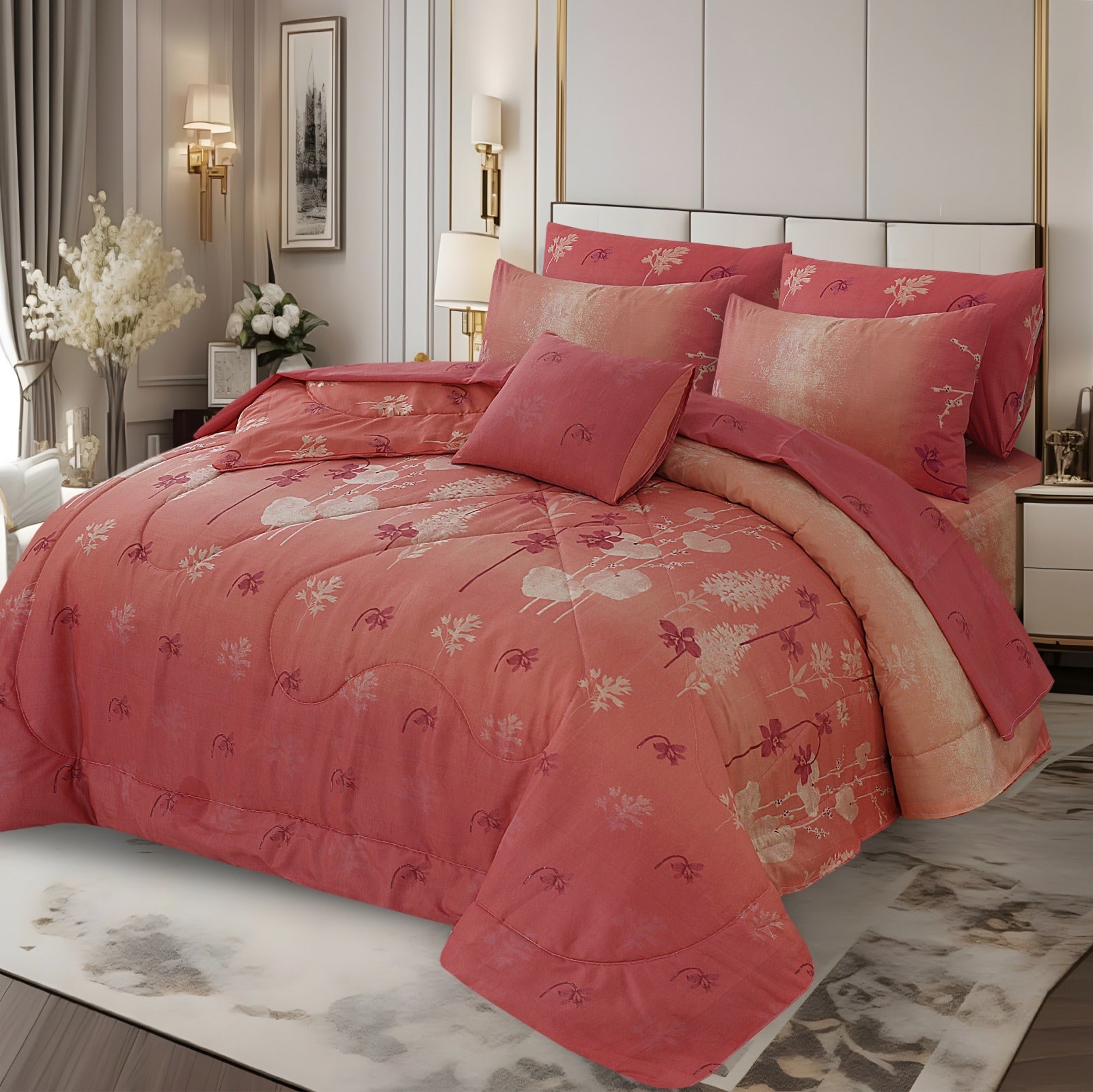 7 PCS COMFORTER SET