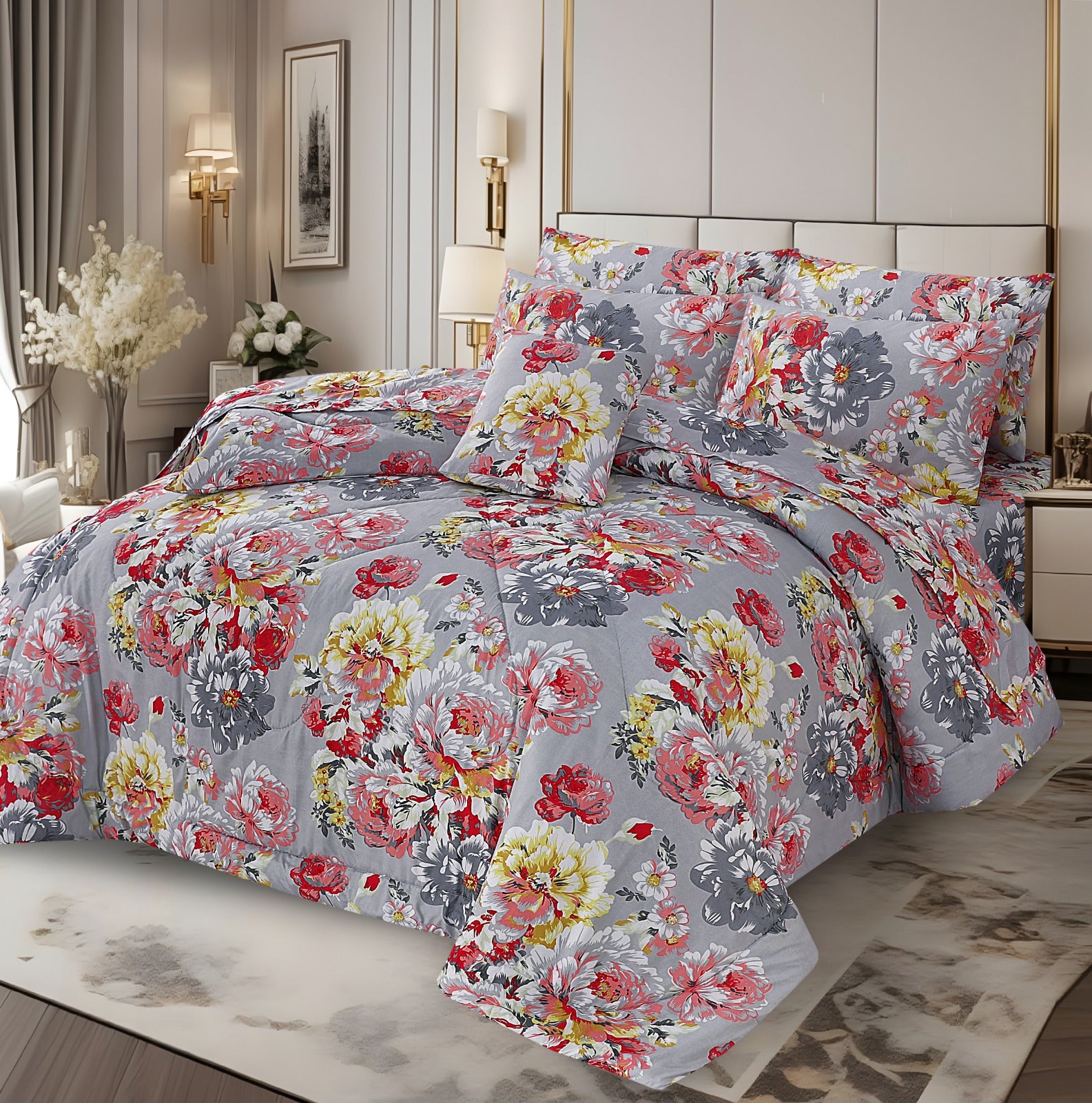 7 PCS COMFORTER SET