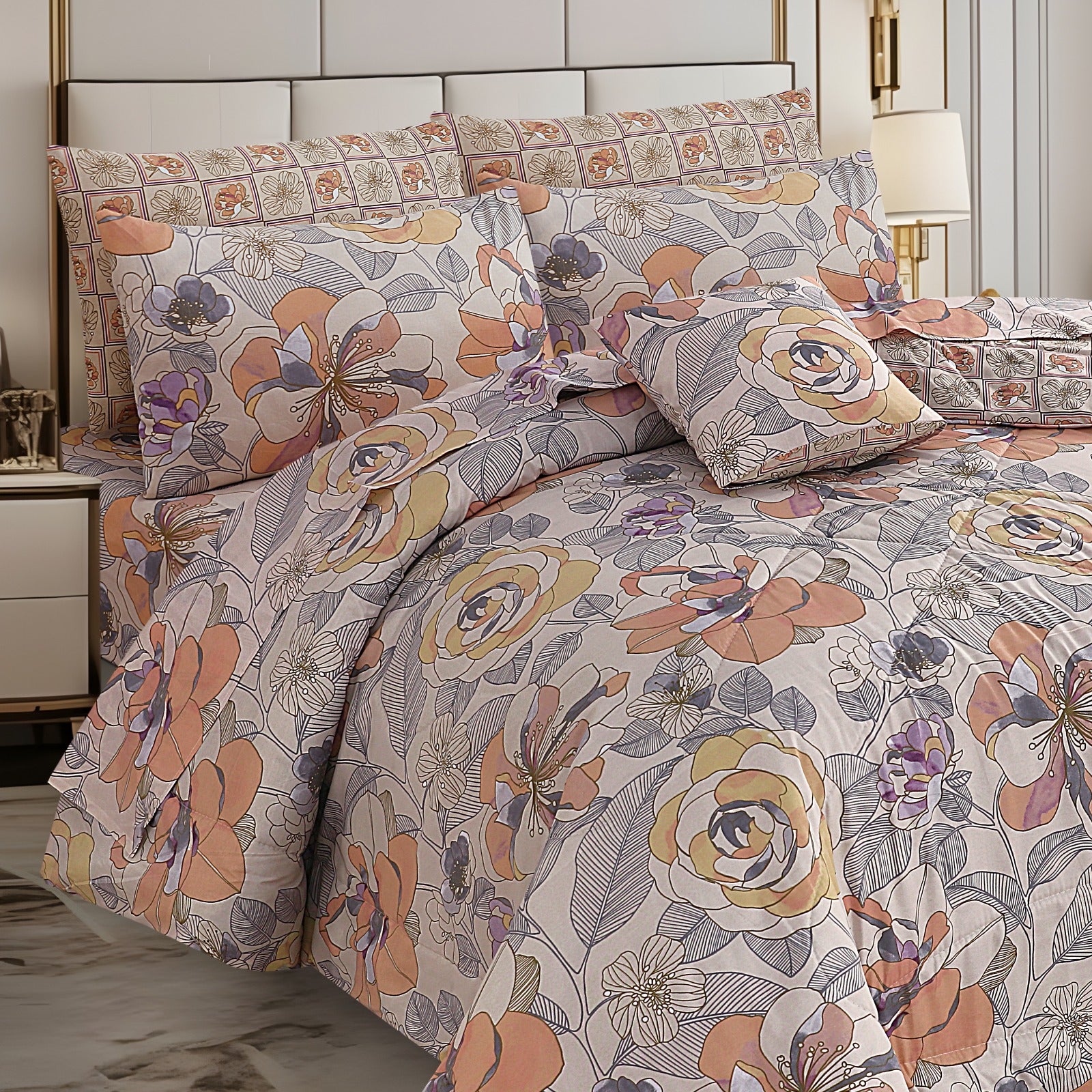 7 PCS COMFORTER SET