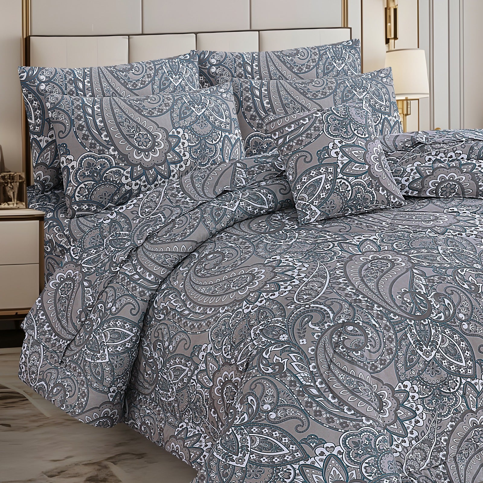 7 PCS COMFORTER SET