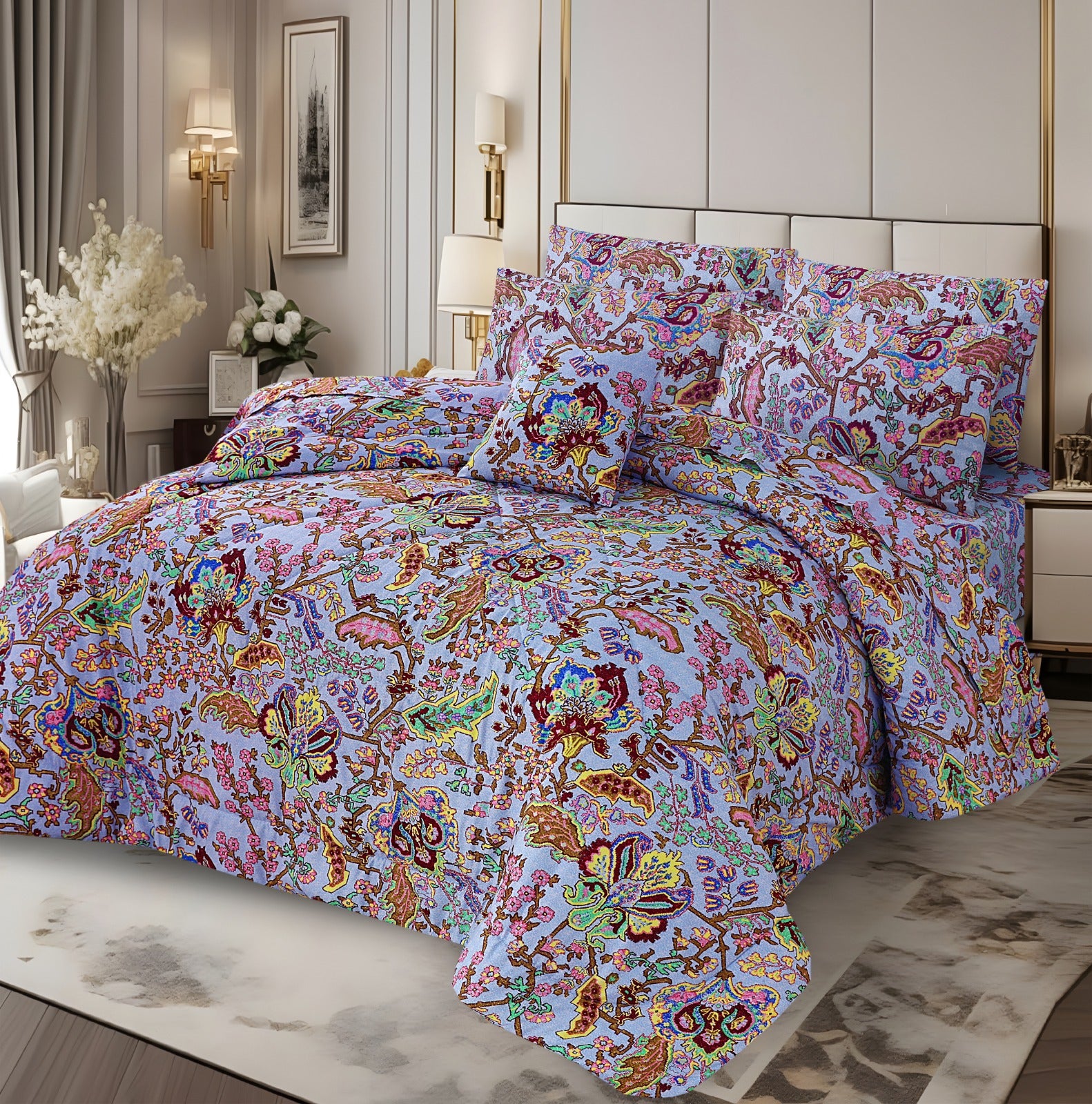 7 PCS COMFORTER SET