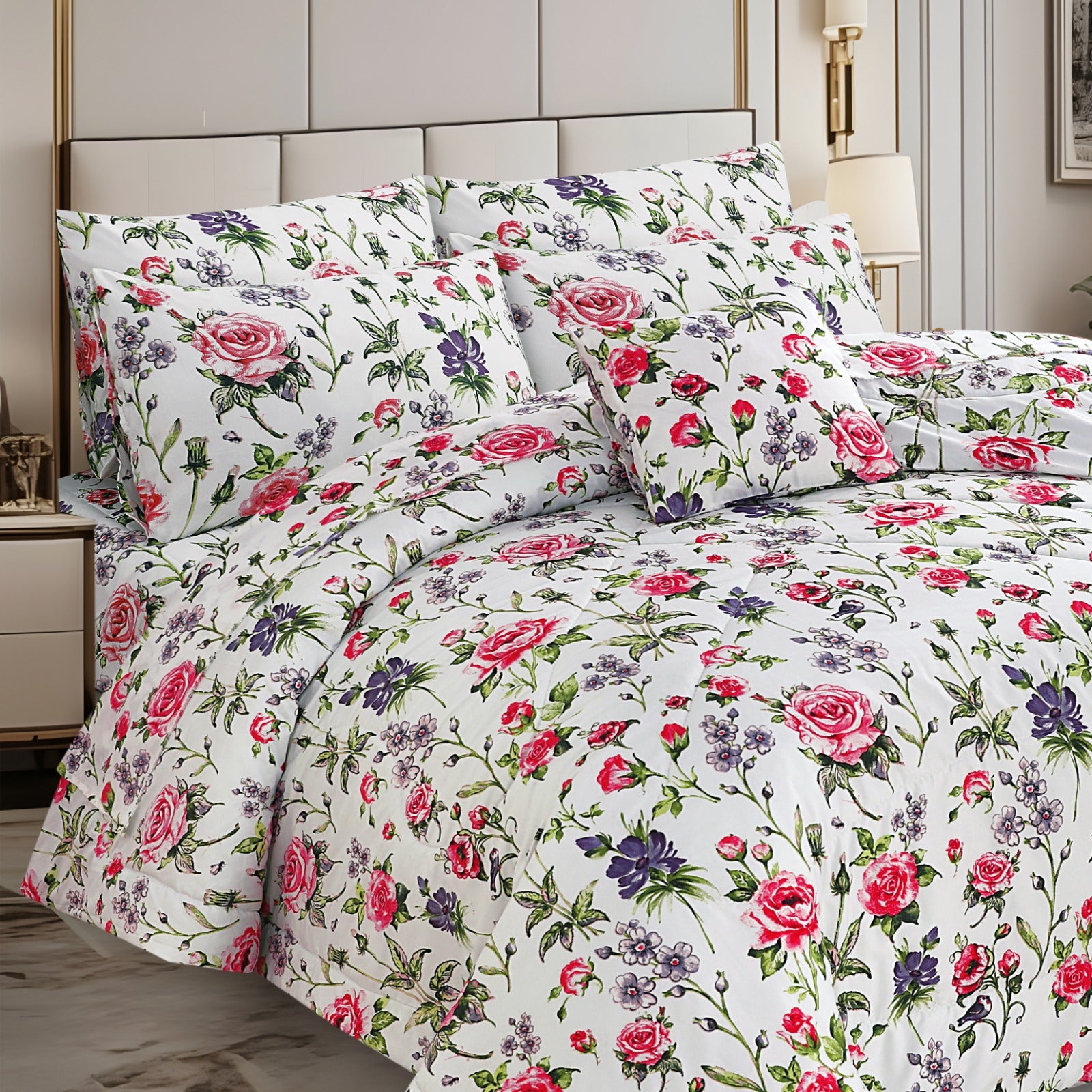 7 PCS COMFORTER SET