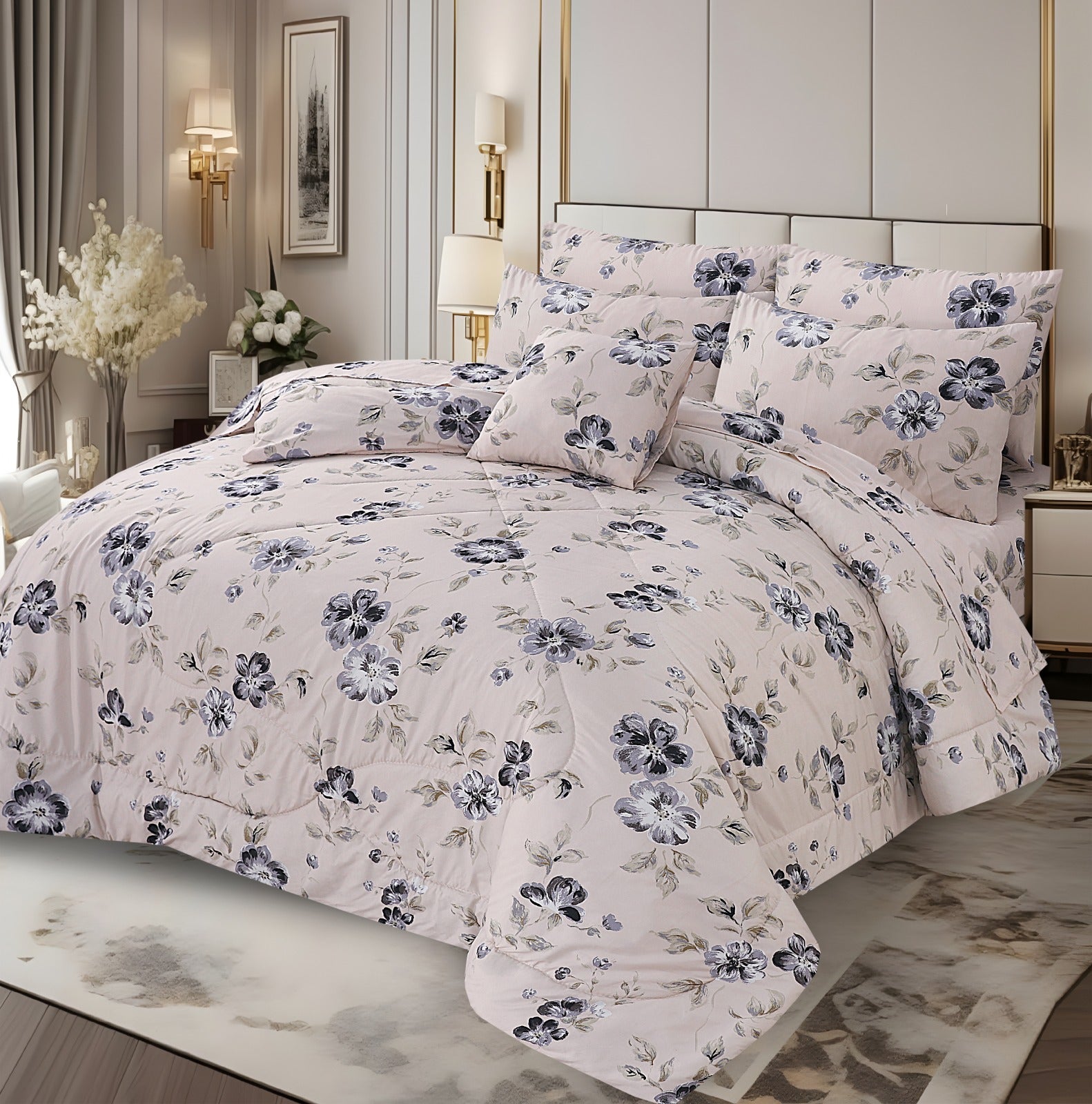 7 PCS COMFORTER SET