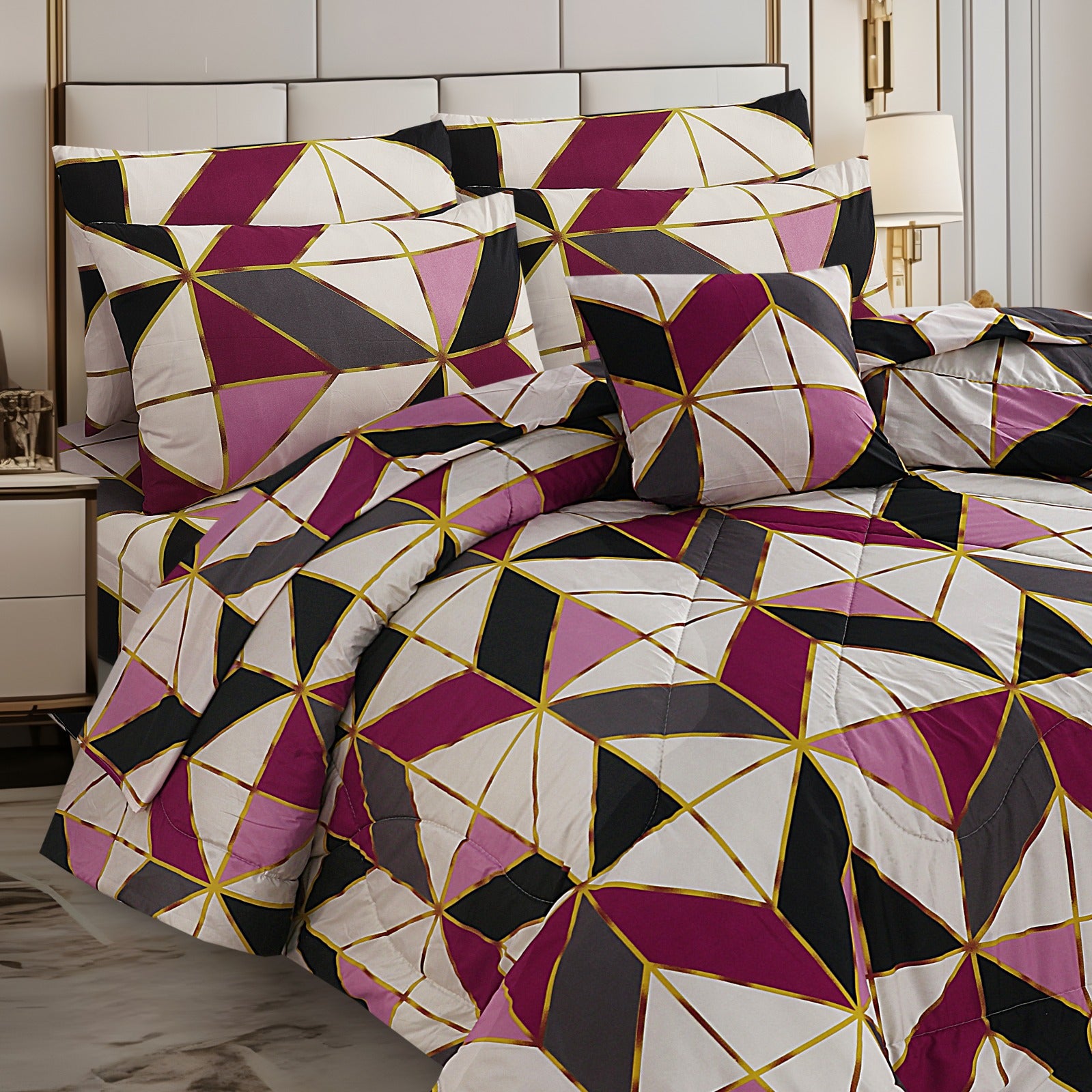 7 PCS COMFORTER SET