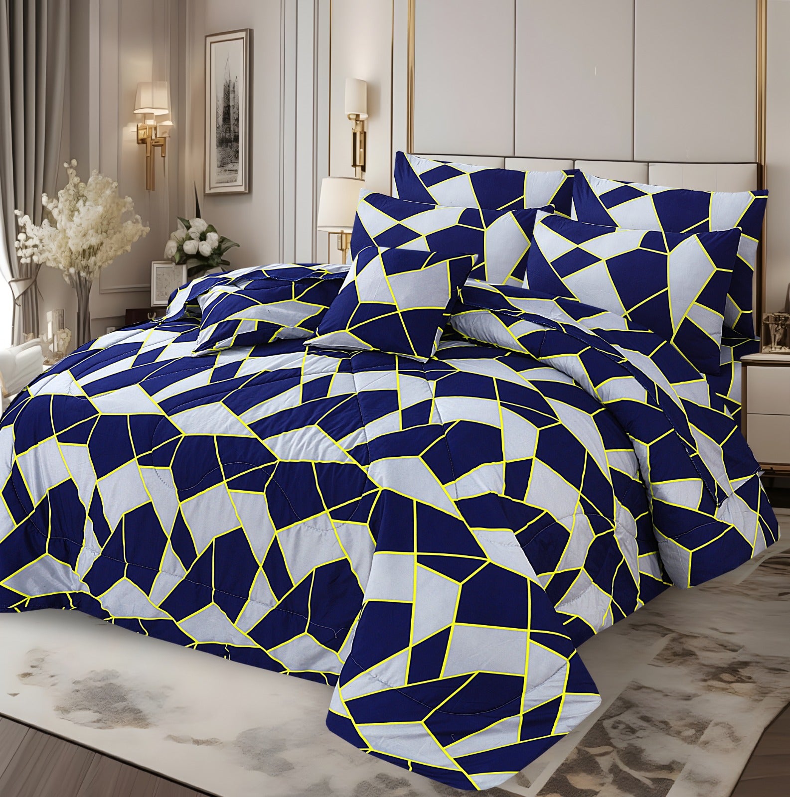 7 PCS COMFORTER SET