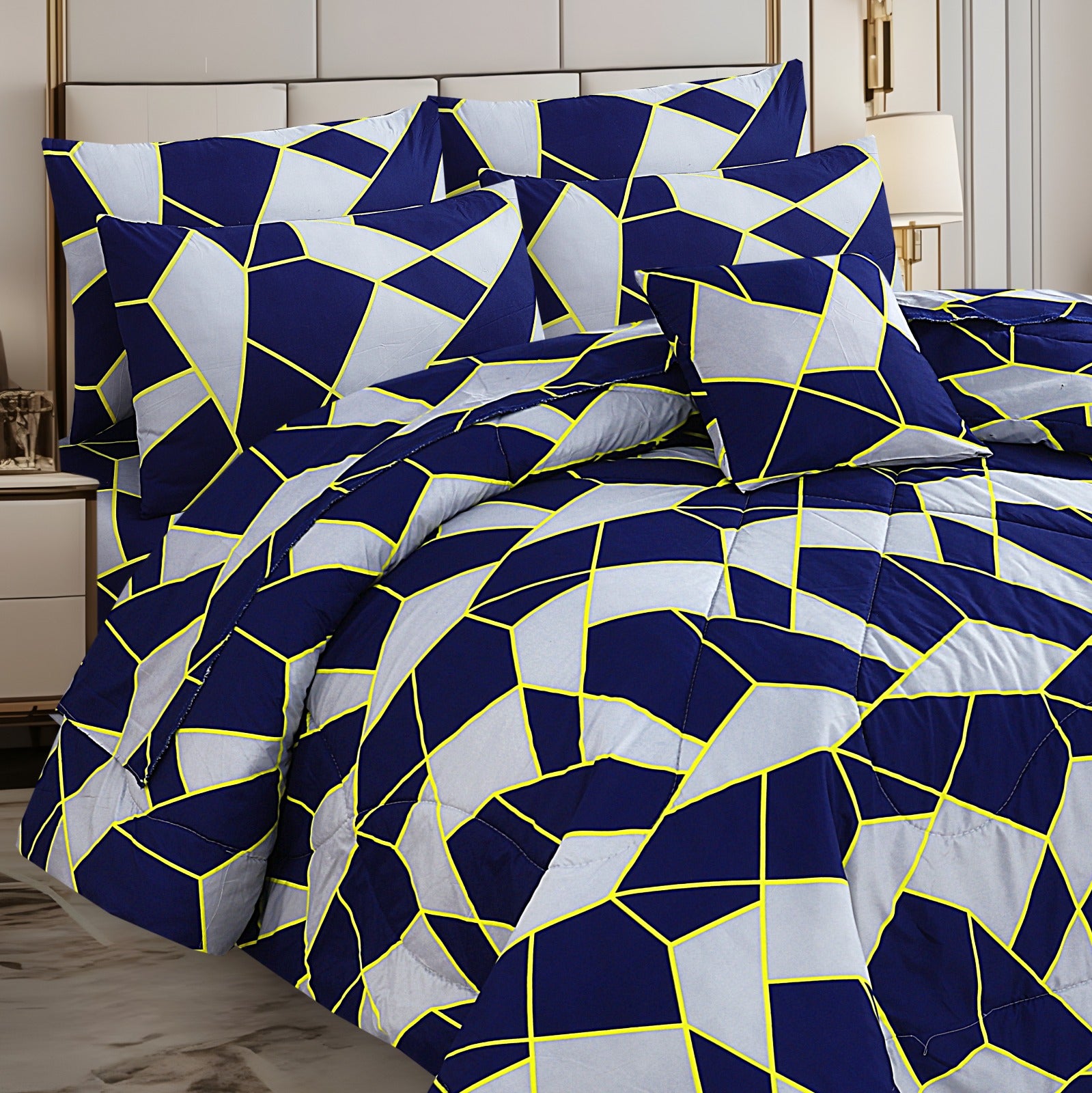 7 PCS COMFORTER SET