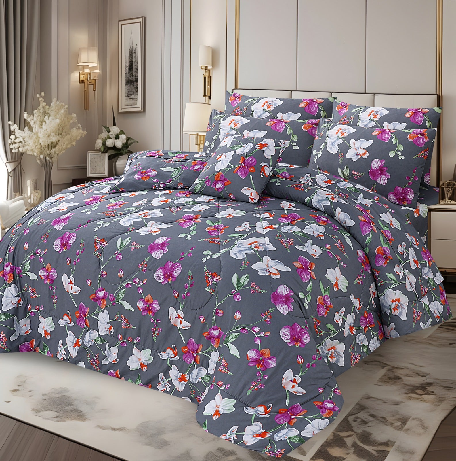 7 PCS COMFORTER SET