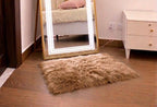 SELFI MIRROR MAT - Premium Faux Sheepskin Fur Rug – Soft Fluffy Floor Mat