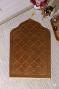 Cloud-Comfort 1.2cm Thick Prayer Mat Velvet Stuff (Brown)