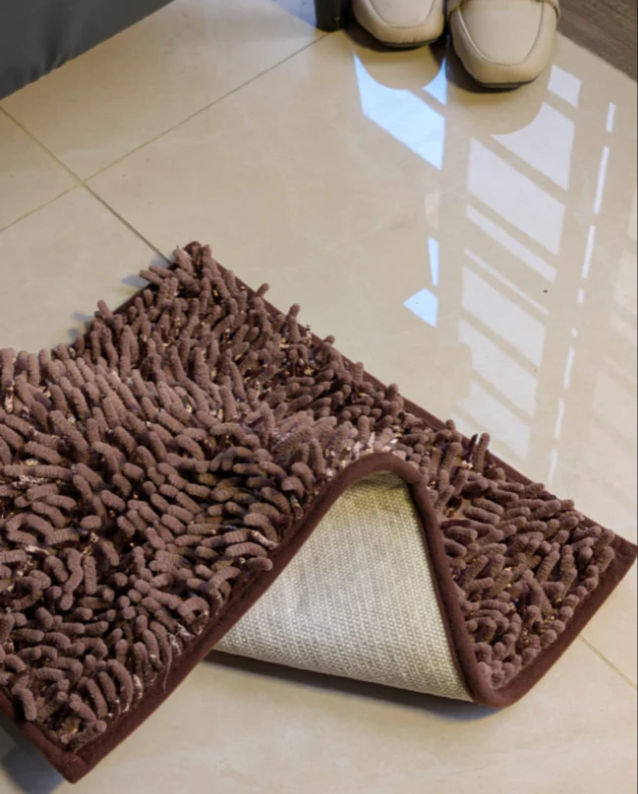 Microfiber Chenille Door Mat – Ultra Absorbent, Non-Slip Entrance Rug for Home & Office