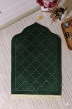 Cloud-Comfort 1.2cm Thick Prayer Mat Velvet Stuff (Green)