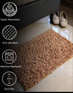 Microfiber Chenille Door Mat – Ultra Absorbent, Non-Slip Entrance Rug for Home & Office