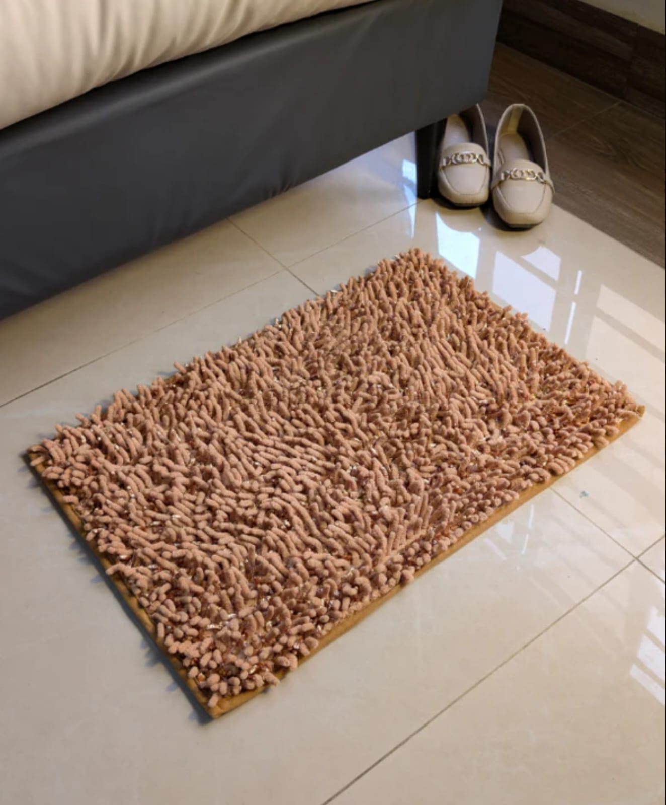 Microfiber Chenille Door Mat – Ultra Absorbent, Non-Slip Entrance Rug for Home & Office