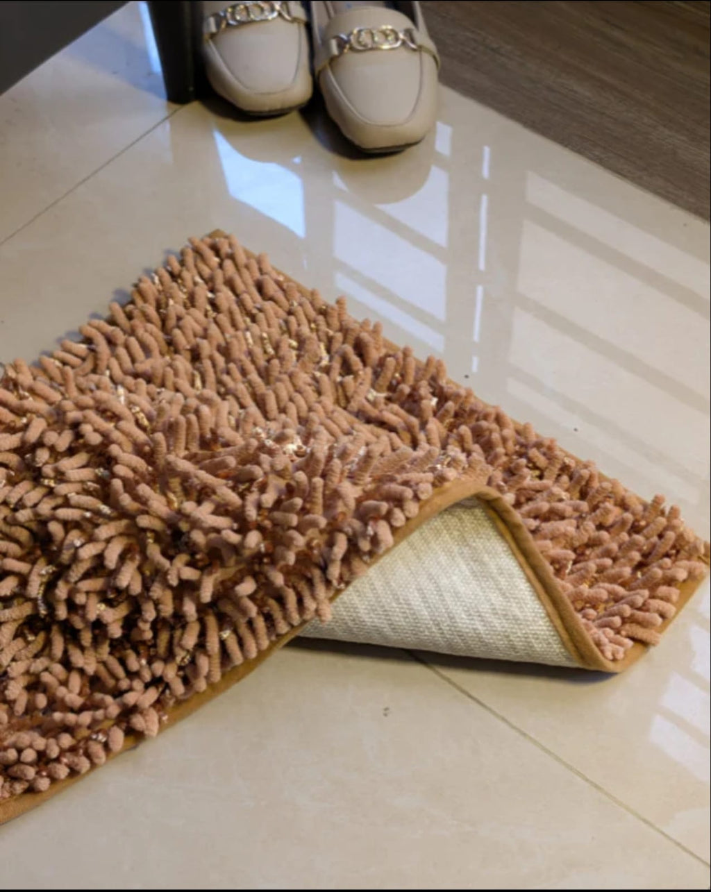 Microfiber Chenille Door Mat – Ultra Absorbent, Non-Slip Entrance Rug for Home & Office